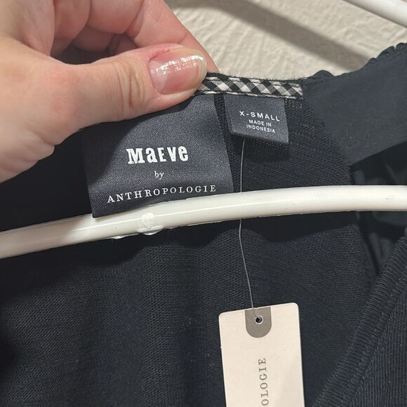 Maeve by Anthropologie Annika Knit Mini Dress Size XS NWT - Picture 2 of 6